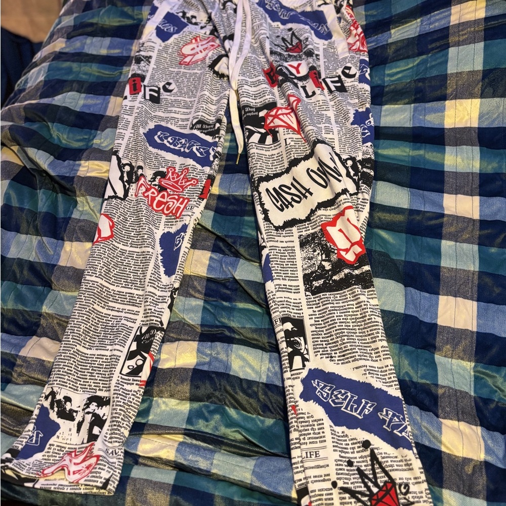 Graphic All Around Print Joggers
